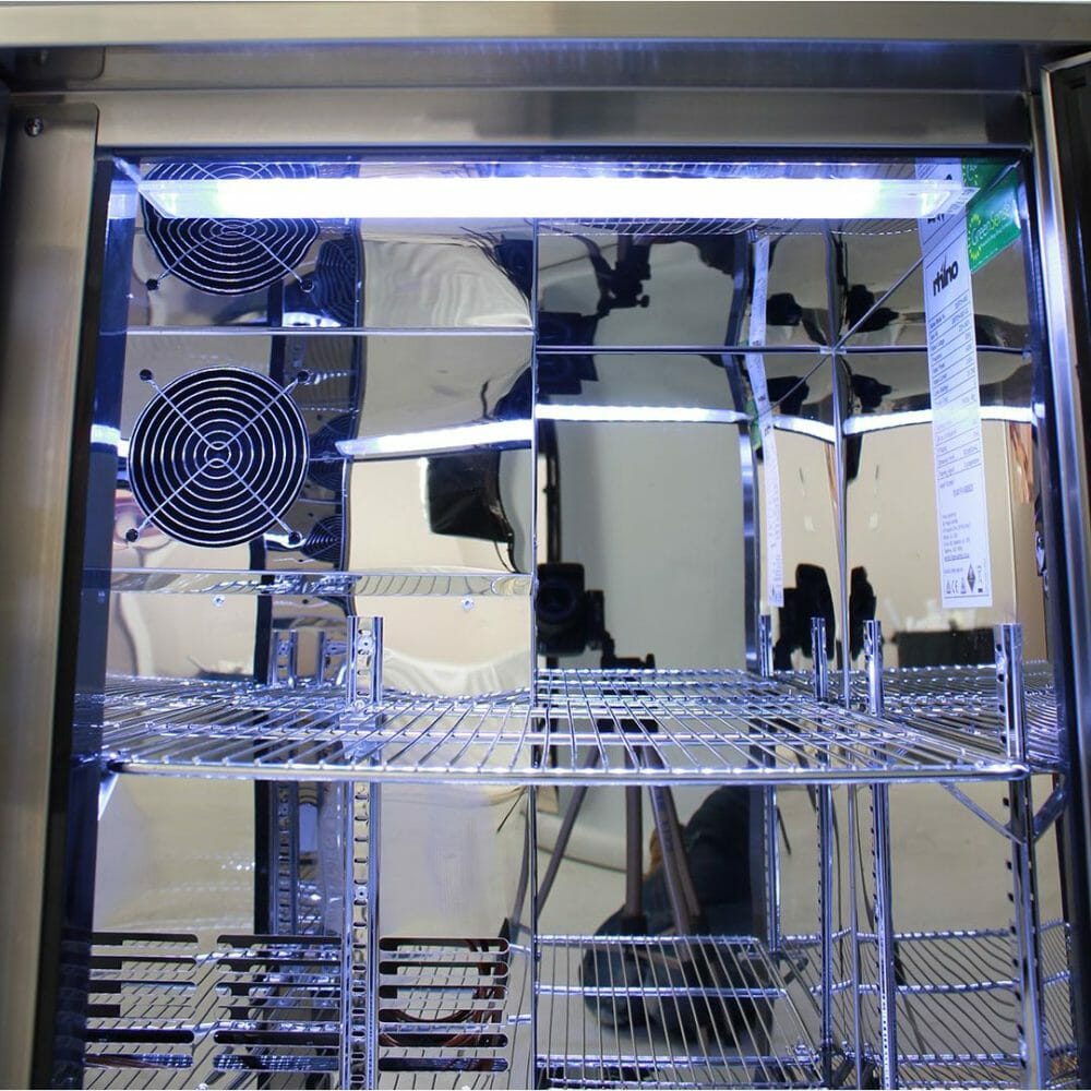 Rhino - GSP2H-840-SS - Stainless Steel Glass Door Bar Fridge - 840mm High - Image 4
