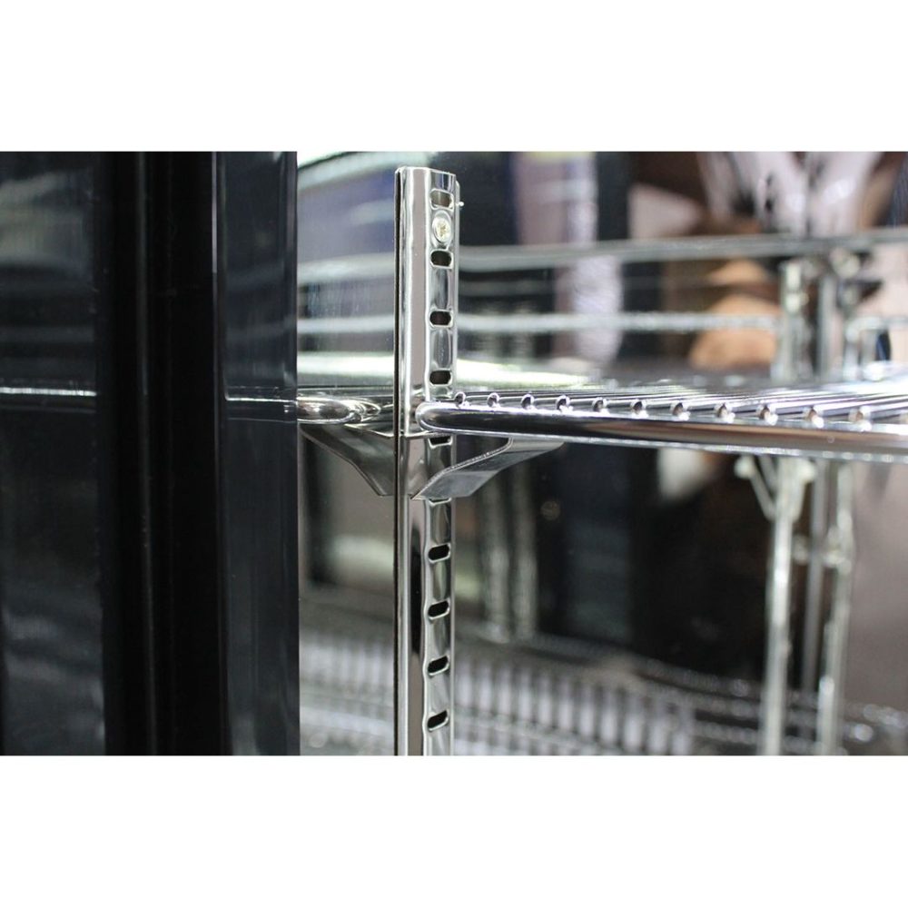 Rhino - SG2S-B - Black Sliding 2 Door Glass Bar Fridge - Image 5