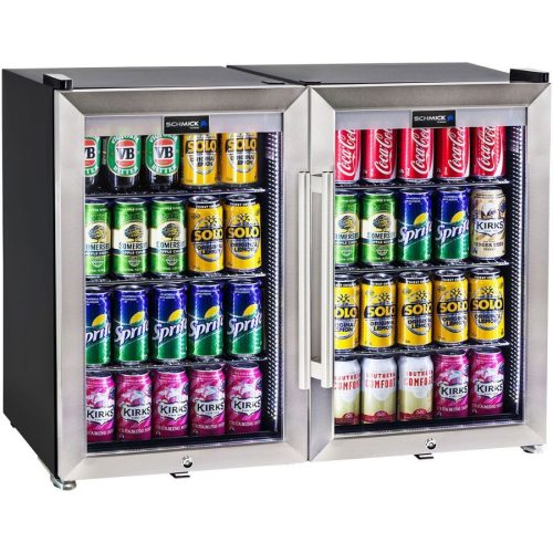 Schmick - SC70-SS-COMBO - Stainless Steel Door Triple Glazed Fridge - Combo