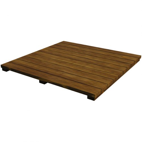 Big Green Egg Insert Modular Nest - Acacia Wood Large
