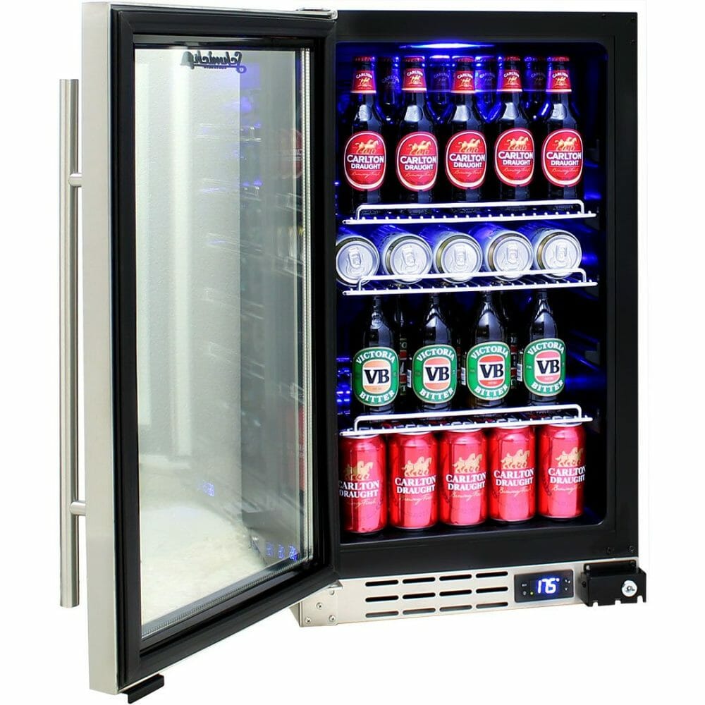 Schmick - JC95B - Stainless Steel Door Triple Glazed Fridge - Left Hinged (Reversible) - Image 2