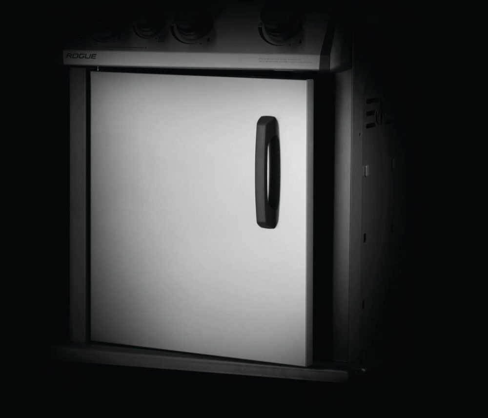 Napoleon Rogue 425 SS, Side Burner, Rear Burner, SS Grills, Multifunctional Warming Rack- LPG - Floor Stock Thomastown - Image 9