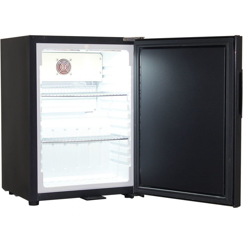 Schmick - SK40-SD - Black Solid Door Mini Bar Fridge - Right Hinged - Image 3