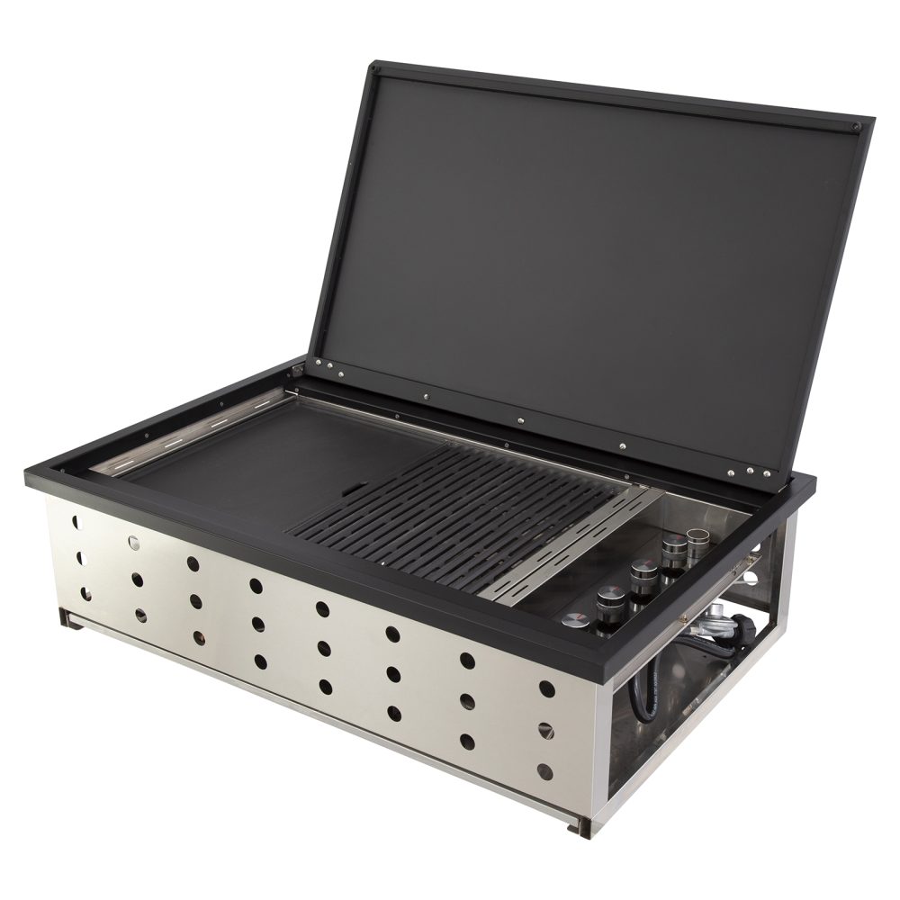 Gasmate Phoenix 4B Flush Mount Drop-In BBQ LPG - Image 9