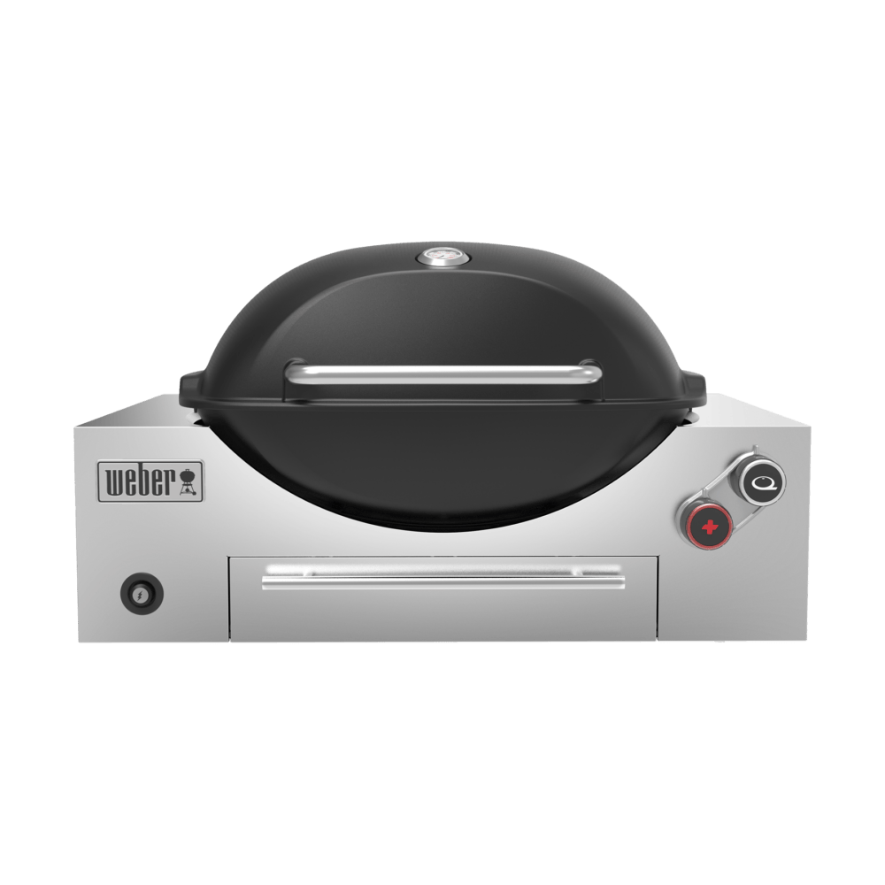 Weber Built-in Q+ Premium 3600N+ - Midnight Black Natural Gas
