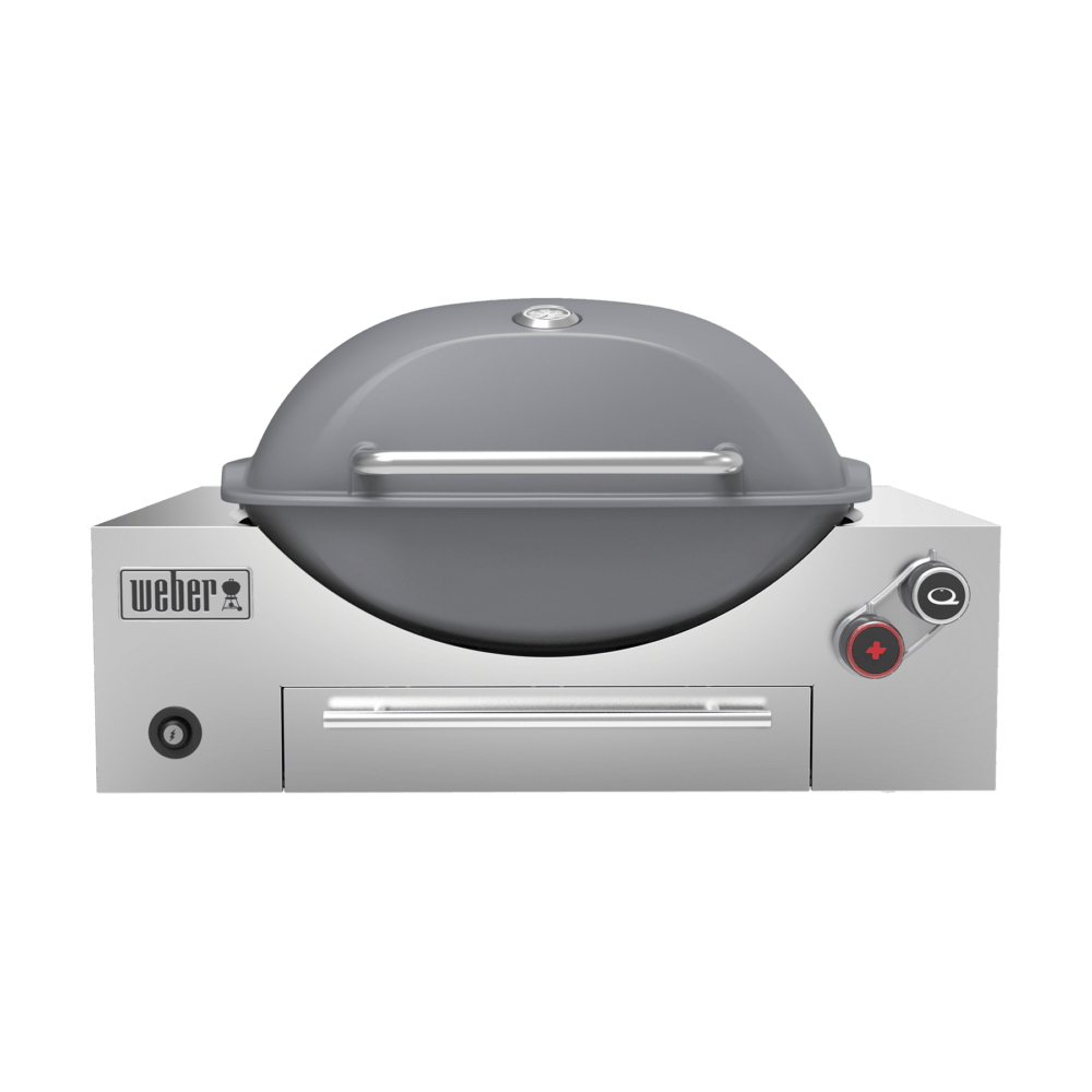 Weber Built-in Q+ Premium 3600N+ - Smoke Grey Natural Gas