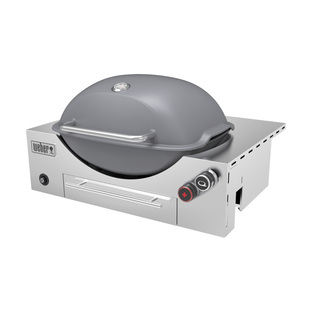 Weber Built-in Q+ Premium 3600N+ - Smoke Grey Natural Gas - Image 4