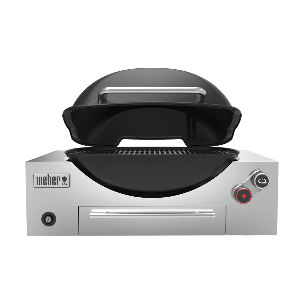Weber Built-in Q+ Premium 3600N+ - Midnight Black Natural Gas - Image 2