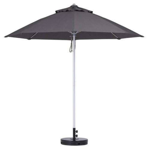 Instant Shade Umbrellas Monterey 2.7m Octagonal Acrylic inc Matching Cover - Smoked Tweed