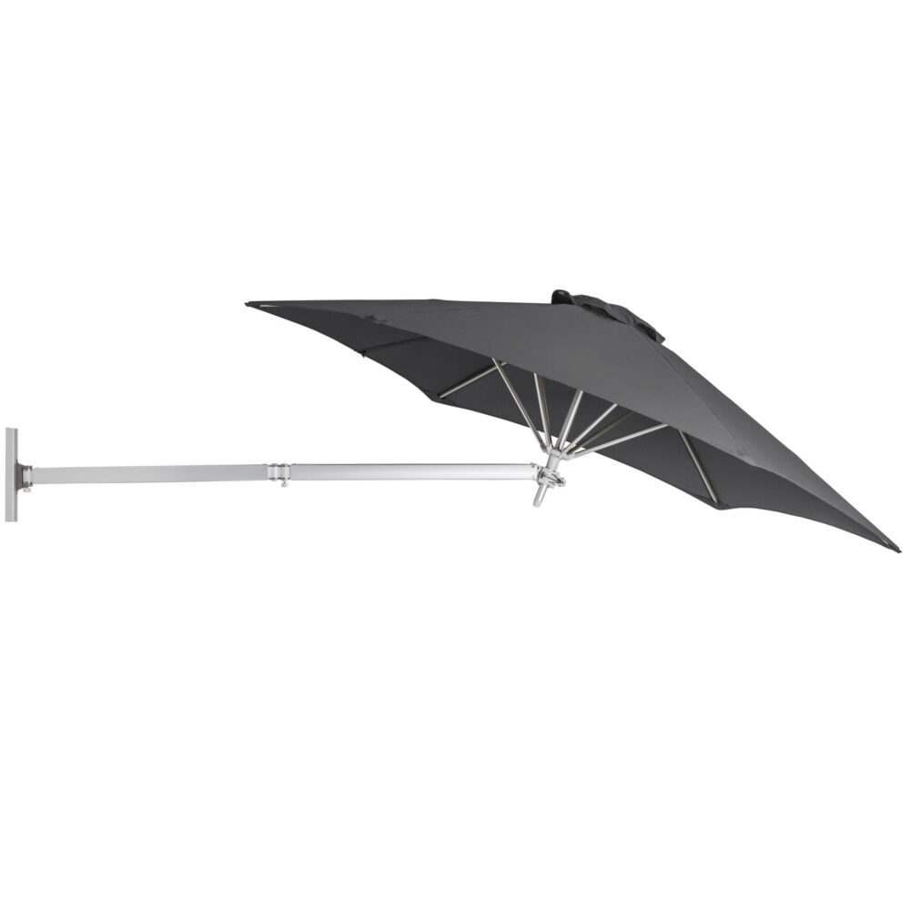 Instant Shade Umbrella Paraflex 3m Hexagonal with Free Cover - Acrylic Smoked Tweed - Image 3