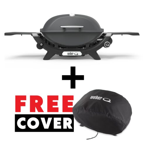 Weber Q 2200n - Charcoal with Free Cover