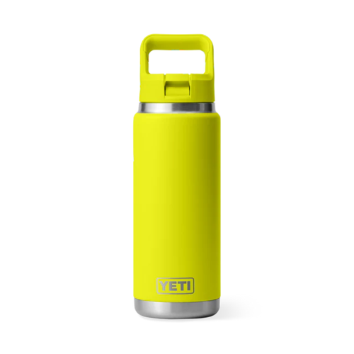 Yeti Rambler 26oz Straw Bottle - Firefly Yellow