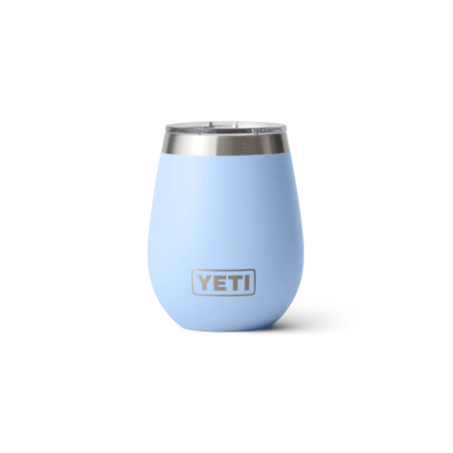 Yeti wine tumbler big sky blue